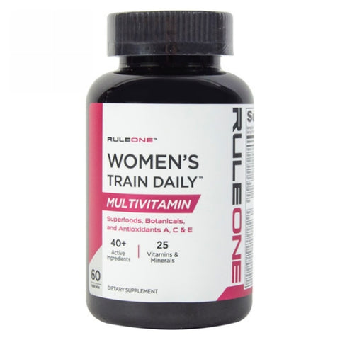 Rule 1, R1 Women's Train Daily Multivitamin, 60 Caps