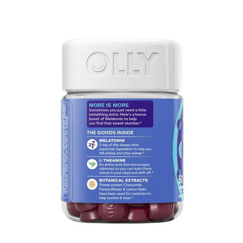 Olly, Extra Strength Sleep Gummies Blackberry, 50 Count