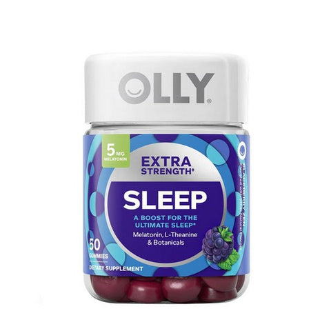 Olly, Extra Strength Sleep Gummies Blackberry, 50 Count