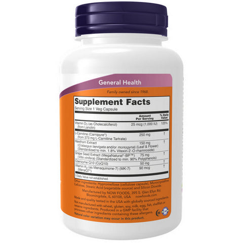 Now Foods, Clinical Cardio, 90 Veg Caps