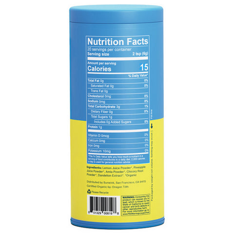 Sunwink, Superfood Powder Digestion Lemonade, 4.2 Oz