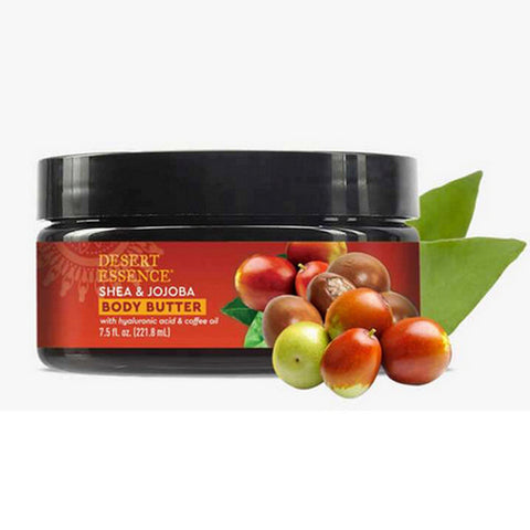 Desert Essence, Body Butter Shea & Jojoba, 7.5 Oz