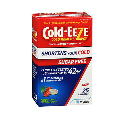 Kaopectate, Cold-Eeze Lozenges Sugar Free Natural Wild Cherry Flavor, 25 Lozenges