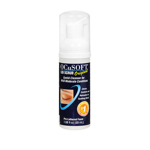 Ocusoft, Lid Scrub Original Foaming Cleanser, 1.68 Oz