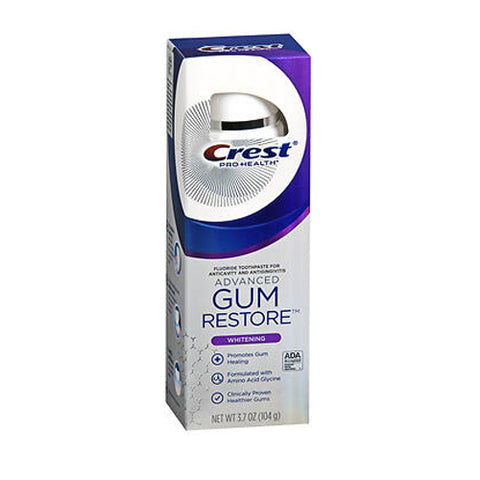 Crest, Pro-Health Gum Restore Whitening Fluoride Toothpaste, 3.7 Oz