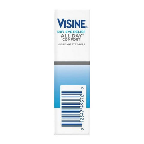 Neutrogena, Visine Dry Eye Relief All Day Comfort Lubricant Eye Drops, 0.5 Oz