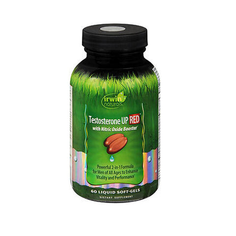 Irwin Naturals, Testosterone Up Red, 60 Softgels