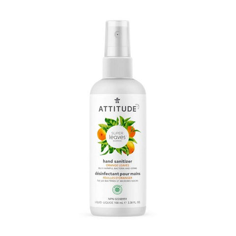 Attitude, Super Leaves Hand Sanitizer Orange Leaves, 3.5 Oz