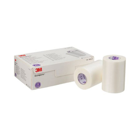 3M, Durapore Silk-Like Cloth Medical Tape 3 Inch x 10 Yard White, 1 Roll