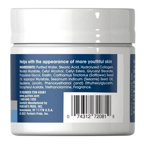 Puritan's Pride, Elastin Firming Crème, 4 Oz