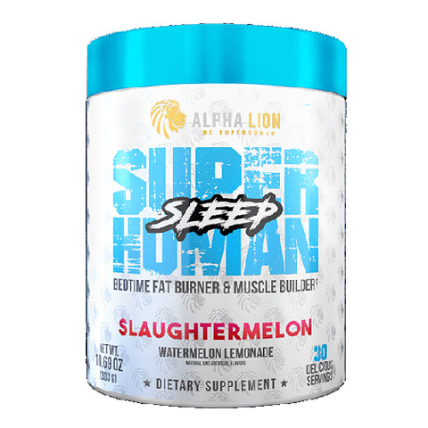 Alpha Lion, Superhuman Sleep, Slaughtermelon Watermelon Lemonade 30 Servings