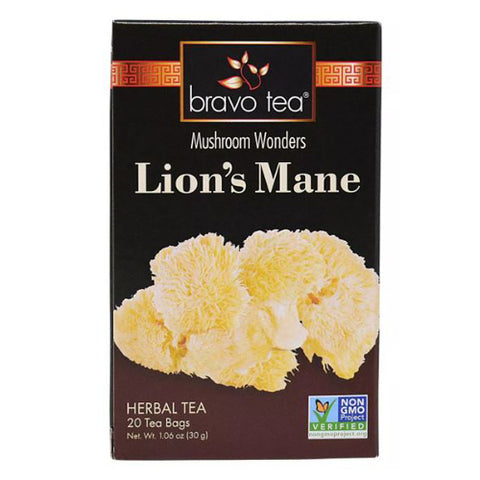 Bravo Tea & Herbs, Lion's Mane Tea, 20 Bags