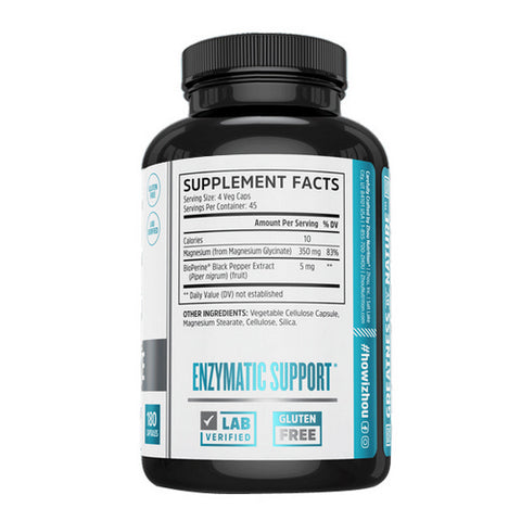 Zhou Nutrition, Mag Glycinate, 180 Count