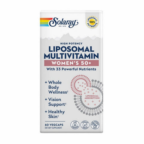 Solaray, Womens 50+ Liposomal Multivitamin, 60 Count