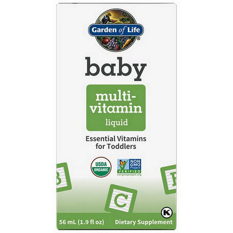 Garden of Life, Organic baby multivitamin, 1.9 Oz