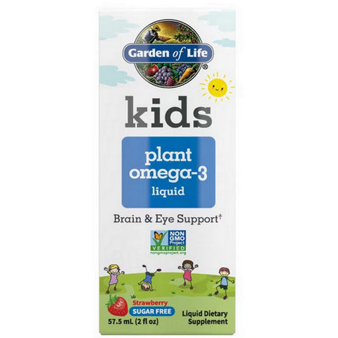 Garden of Life, kids plant omega-3 Strawberry, 2 Oz