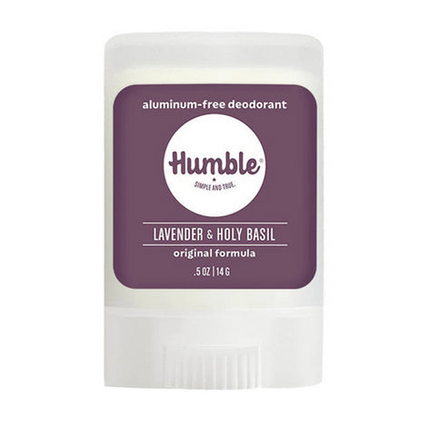 Humble Brands, Deodorant Travel Size Original Lavender & Holy Basil, 0.5 Oz
