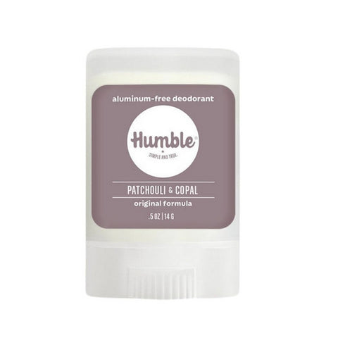 Humble Brands, Deodorant Travel Size Original Patchouli & Copal, 0.5 Oz