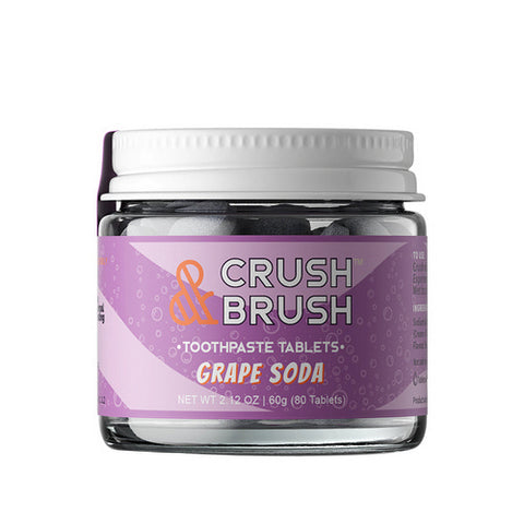 Nelson Naturals, Crush & Brush Grape Soda, 60 Grams