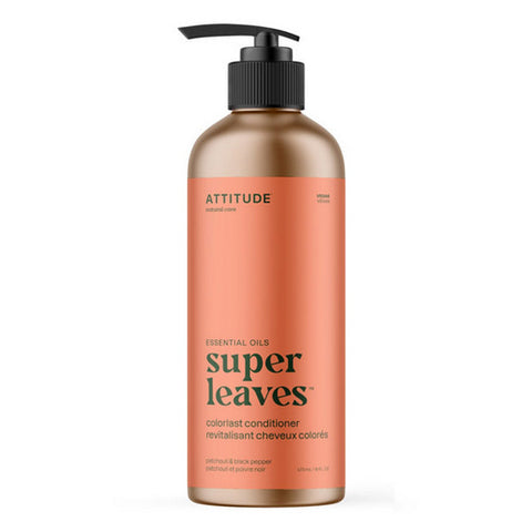 Attitude, Super Leaves Conditioner Colorlast Patchouli & Black Pepper, 16 Oz