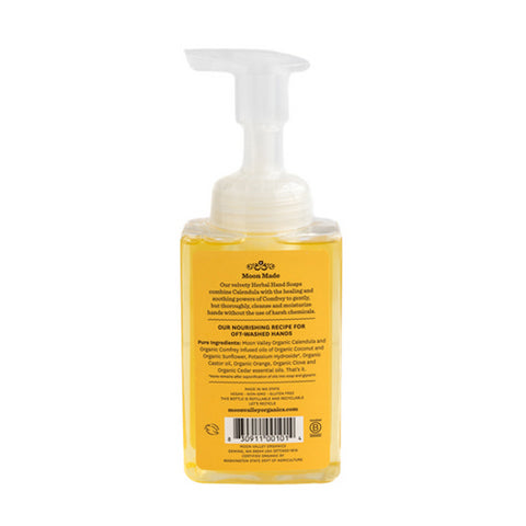 Moon Valley Organics, Foaming Herbal Hand Soap Orange Spice, 8.8 Oz