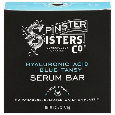 Spinster Sisters Co, Daily Glow Face Serum Bar, 2.5 Oz