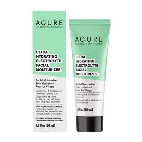 Acure, Ultra Hydrating Electrolyte Facial Moisturizer, 1.7 Oz