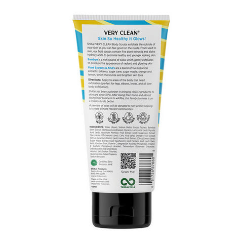 Shikai, Bamboo Scrub Refresh Coconut, 6 Oz