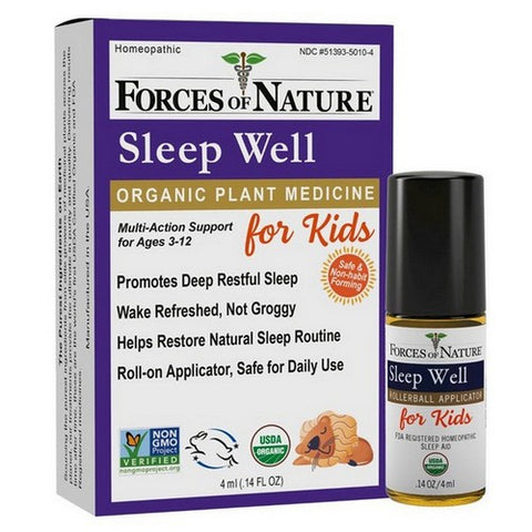 Forces of Nature, Sleep Well For Kids, 4 Ml