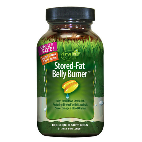 Irwin Naturals, Stored Fat Belly Burner, 100 Softgels