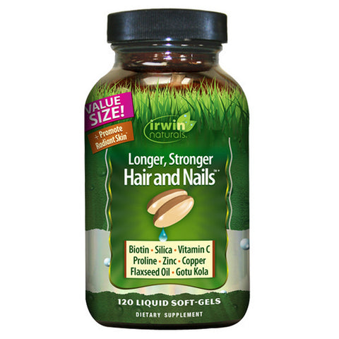 Applied Nutrition, Longer Stronger Hair & Nails, 120 Softgels