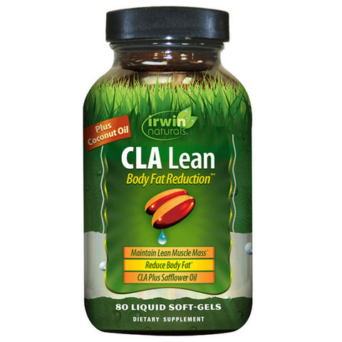 Irwin Naturals, C.L.A. Lean Body Fat Reduction, 80 Softgels