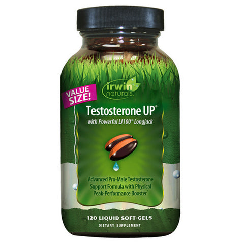 Irwin Naturals, Testosterone Up, 120 Softgels