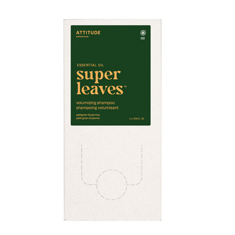 Attitude, Super Leaves Shampoo Volumizing Jasmine Refill, 2 Litre