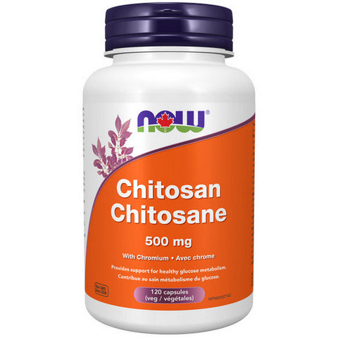Chitosan and Chromium 120 VegCaps by Now