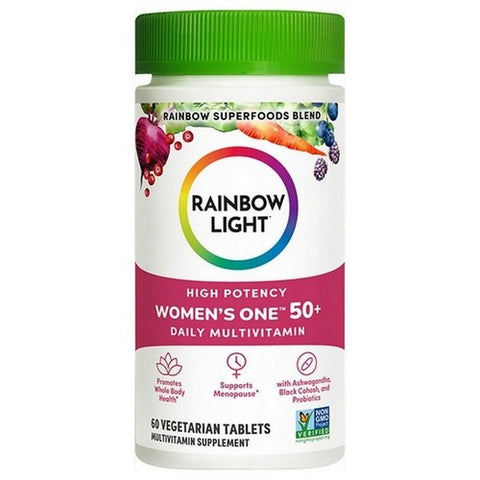 Rainbow Light, Women's One 50+ Daily Multivitamin, 60 Tabs