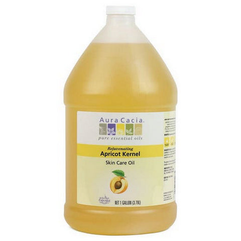 Aura Cacia, Apricot Kernel Skin Care Oil, 1 Gallon