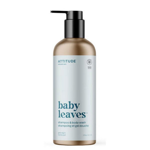 Attitude, Baby Leaves Shampoo And Body Wash Good Night, 16 Oz