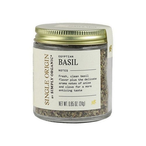 Simply Organic, Organic Single Origin Egyptian Basil, 0.85 Oz