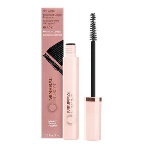 Mineral Fusion, Black SO High Extended Length Mascara, 0.3 Oz