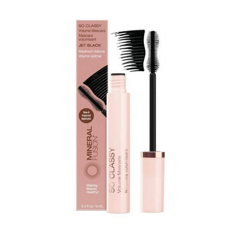 Mineral Fusion, Black SO Classy Volumizing Mascara, 0.3 Oz