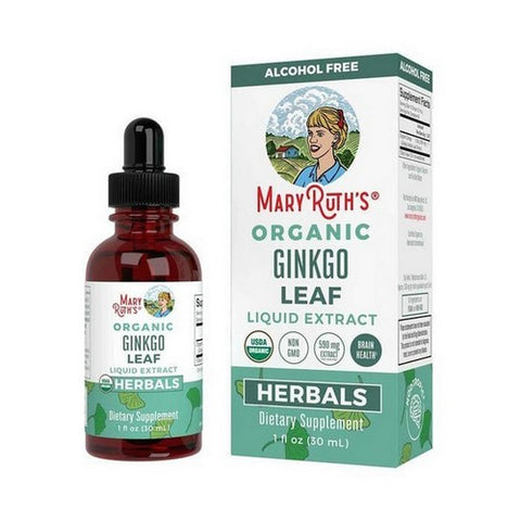 MaryRuth's, Organic Ginkgo Leaf Liquid Drops, 1 Oz