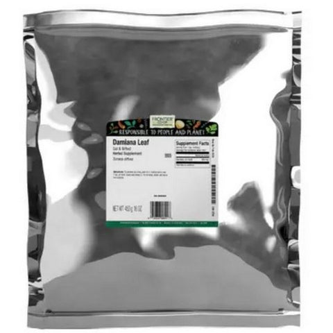 Frontier Coop, Damiana Leaf Cut & Sifted, 1 Lb
