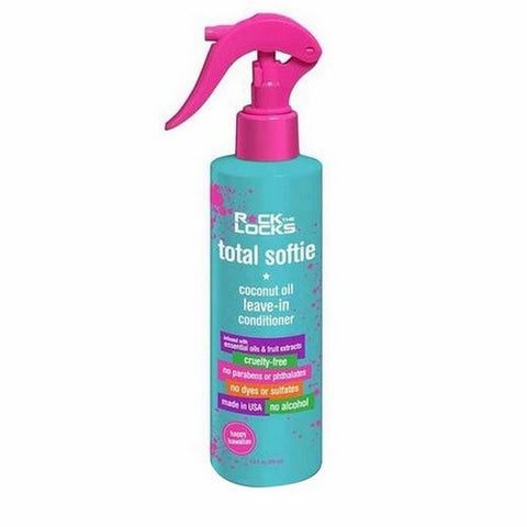 Rock The Locks, Coconut Oil Happy Hawaiian Leave In Conditioner, 8.5 Oz