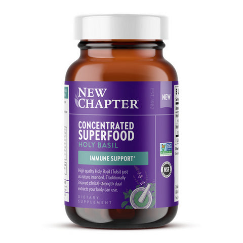 New Chapter, Concentrated Superfood Holy Basil, 30 VegCaps
