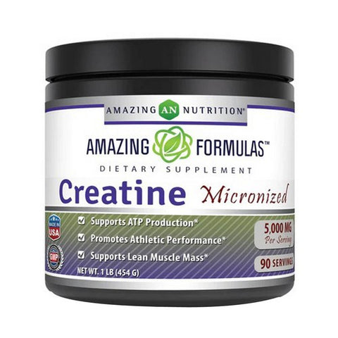 Amazing Nutrition, Amazing Formulas Micronized Creatine Monohydrate, 1 Lb