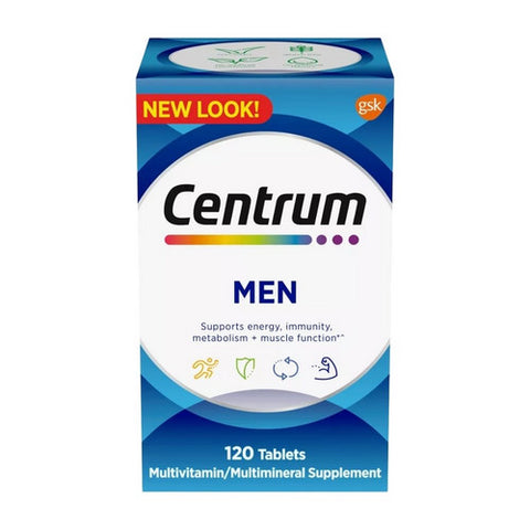 Men Multivitamin And Multimineral Supplement 120 Tabs by Centrum