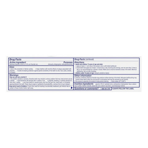 Sensodyne, Complete Protection Sensitive Toothpaste For Sensitive Teeth, 3.4 Oz