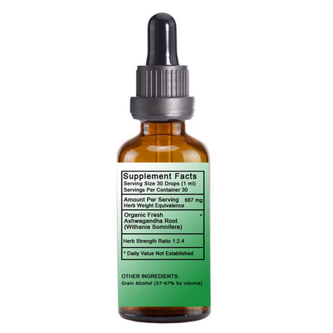 Ashwagandha Liquid Extract 1 Oz by Naturverse