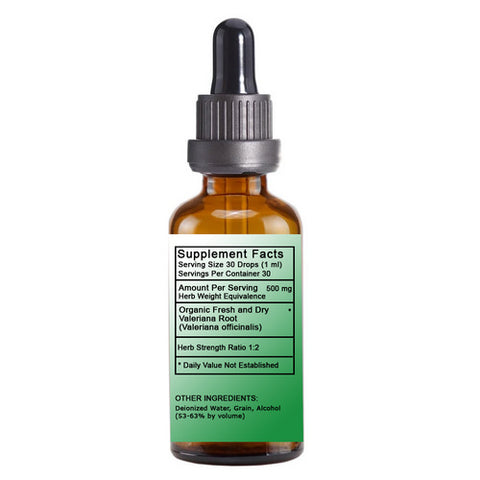 Valerian Liquid Extract 1 Oz by Naturverse